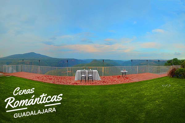 El lugar ideal para disfrutar de una deliciosa Cena Romántica en Guadalajara!